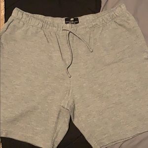 High gray shorts